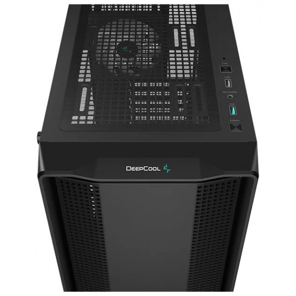 DeepCool CC560 V2 ház hőkezelt üveg oldallappal (fekete) #3