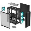 DeepCool CC560 V2 ház hőkezelt üveg oldallappal (fekete) #5