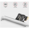 SATA3 vezérlő PCI-Express, 2 belső port (Axagon PCES-SJ2) #2