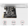 SATA3 vezérlő PCI-Express, 2 belső port (Axagon PCES-SJ2) #4