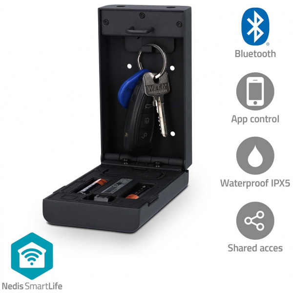 Nedis SmartLife Bluetooth kulcstartó doboz (széf) #2