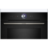 Bosch HMG7764B1 Serie 8 Beépíthető sütő mikrohullám funkcióval (60x60cm, fekete) #2