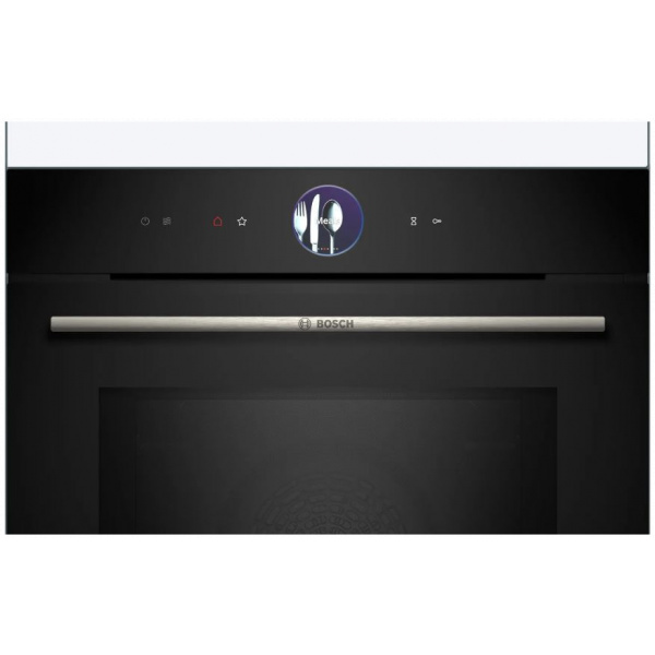 Bosch HMG7764B1 Serie 8 Beépíthető sütő mikrohullám funkcióval (60x60cm, fekete) #2