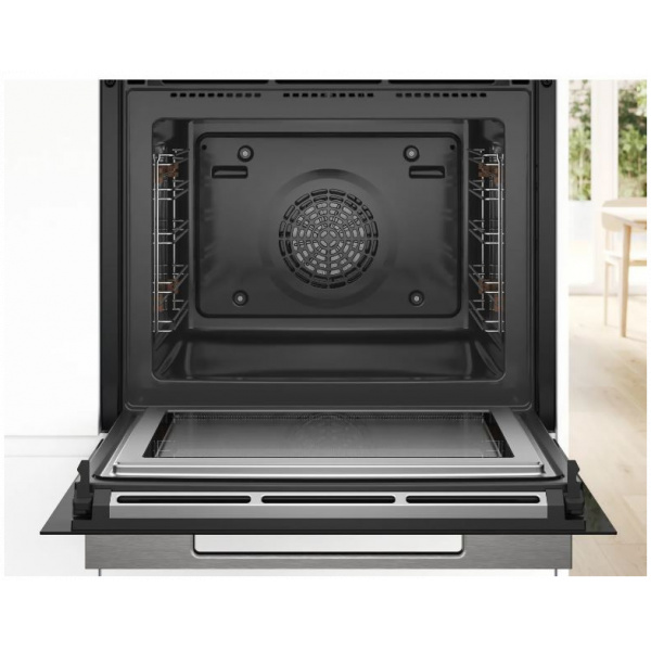 Bosch HMG7764B1 Serie 8 Beépíthető sütő mikrohullám funkcióval (60x60cm, fekete) #3