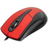 MS Focus C110 optikai egér, fekete-piros (USB) #3