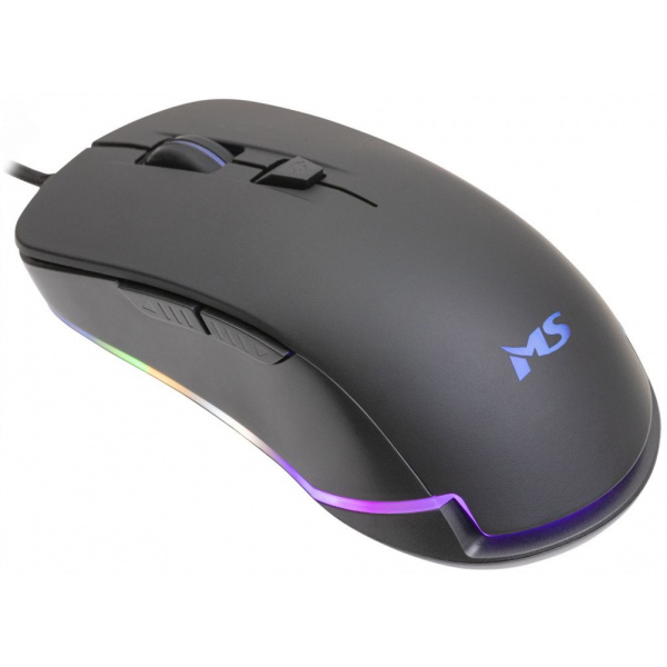 MS Nemesis C305 Gaming optikai egér RGB-s, fekete (USB) #2