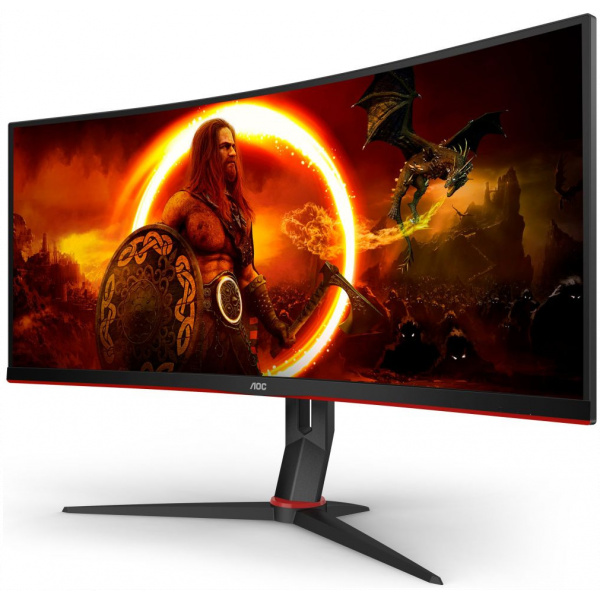 34" AOC CU34G2XP WQHD ívelt Gaming monitor (VA LED, 180Hz) #2