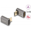 Delock USB Type-C – USB Type-C 40Gbps L toldó, fém (PD 3.0 100W) #2