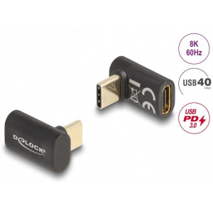 Delock USB Type-C – USB Type-C 40Gbps L toldó (PD 3.0 100W) #2