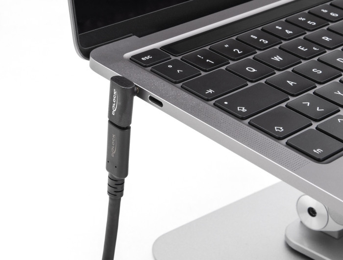 Delock USB Type-C – USB Type-C 40Gbps L toldó (PD 3.0 100W) #3