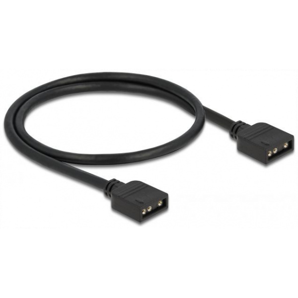 Delock RGB csatlakozó kábel 3 tűs 5V-os RGB / ARGB LED fényhez, 30 cm #2