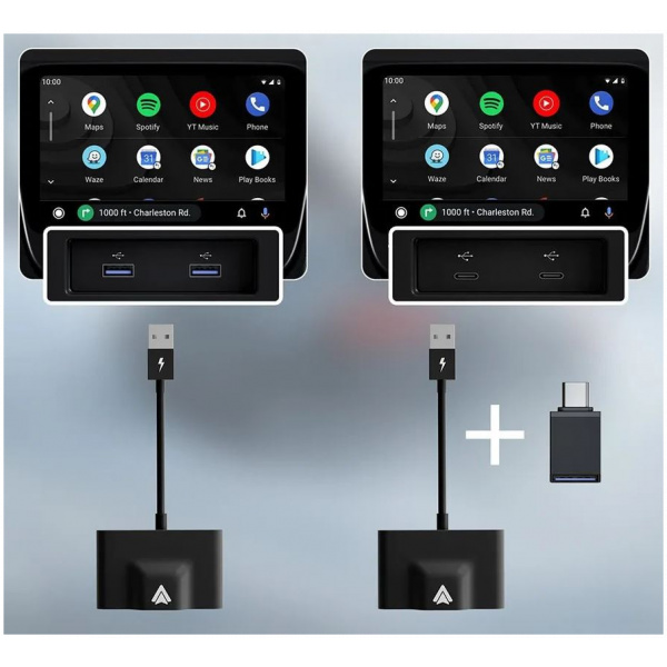 BlackBird Carplay autós adapter Android eszközökhöz (USB, USB-C) #2