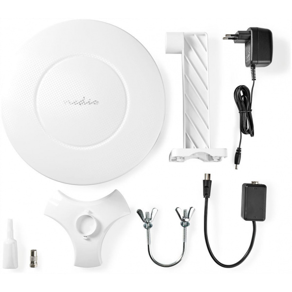 Nedis aktív HDTV antenna (F-csatlakozó, FM / UHF / VHF, 28dB) #6
