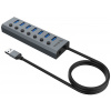 Akasa Connect 7 IPS 7-port USB HUB (külön kapcsolahtó portokkal) #2