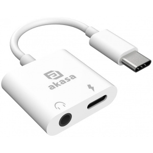 Akasa USB Type-C > Sztereo Jack (aljzat) / USB-C átalakító #2