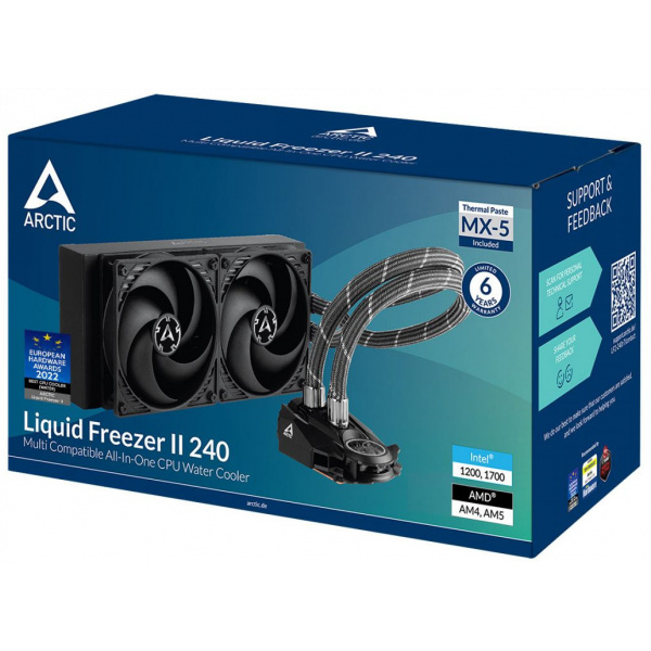 Arctic Liquid Freezer II 240 CPU vízhhűtés, univerzális ACFRE00046B #8