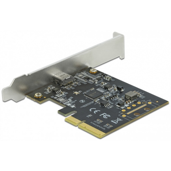 Delock USB 3.2 Gen 2 vezérlő kártya PCIe x4 (1x USB-C 20 Gbps port) #2