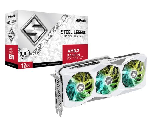 ASRock AMD Radeon™ RX 7700 XT Steel Legend 12GB OC VGA #6