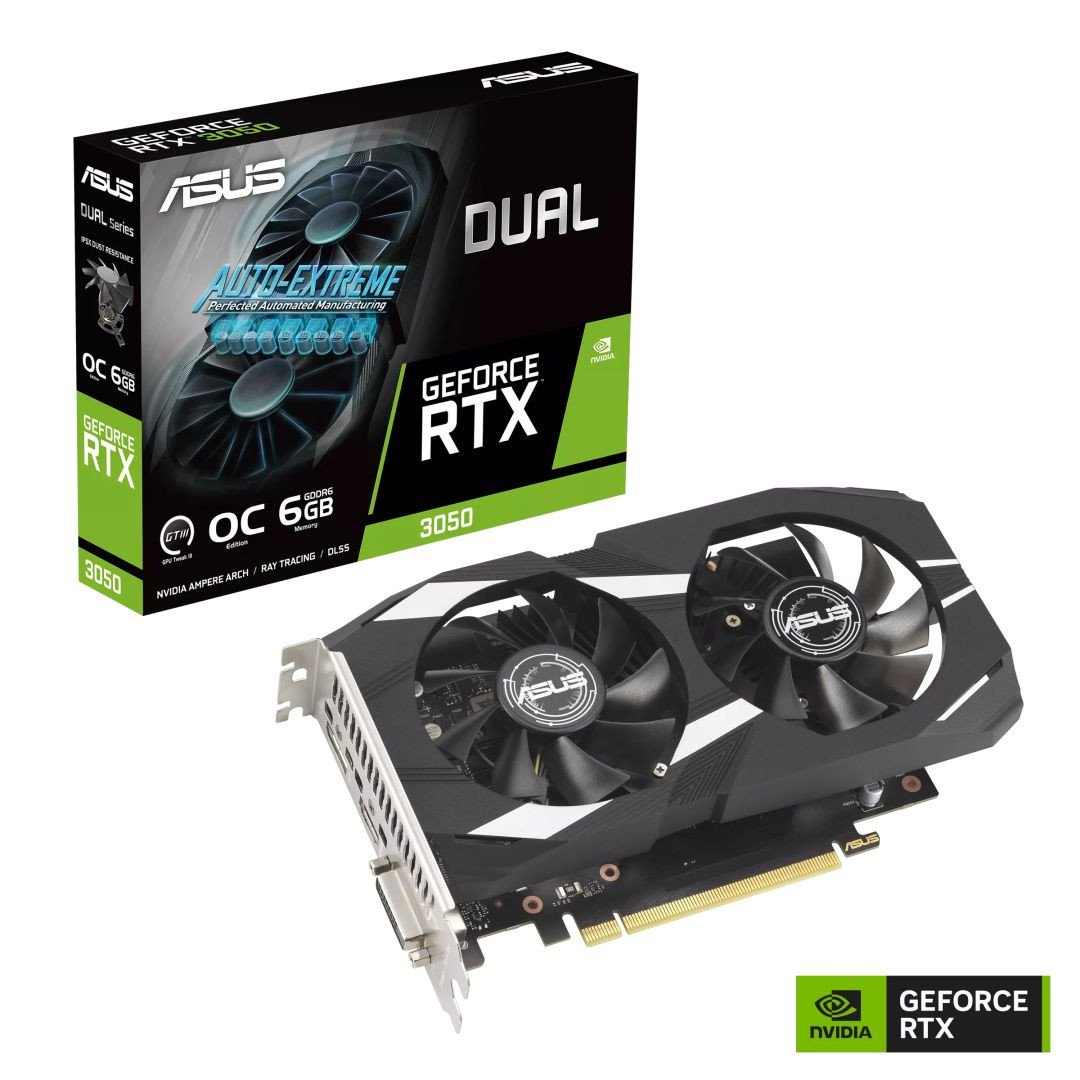 Asus Dual GeForce RTX™ 3050 OC Edition 6GB GDDR6 VGA #8
