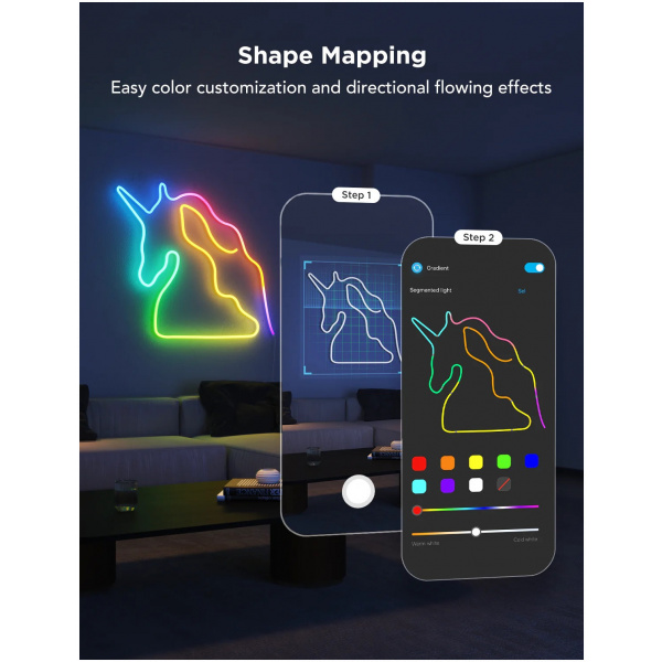 Govee Neon előre telepített Smart szalagfény (5m) NEW #3