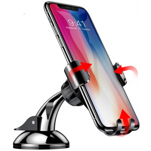 Baseus Osculum autós telefontartó szélvédőre, műszerfalra (fekete) #2
