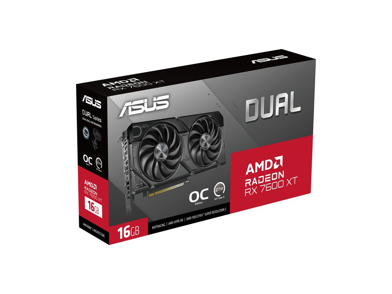 Asus Dual Radeon™ RX 7600 XT OC Edition 16GB GDDR6 VGA #8