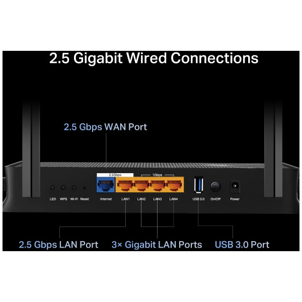 TP-Link BE3600 két sávos Wi-Fi 7 Router Archer BE230 NEW #3