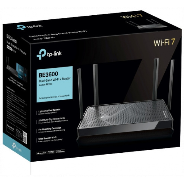 TP-Link BE3600 két sávos Wi-Fi 7 Router Archer BE230 NEW #5
