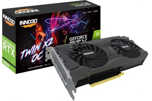 Inno3D GeForce© RTX 3060 8GB TWIN X2 OC VGA #6