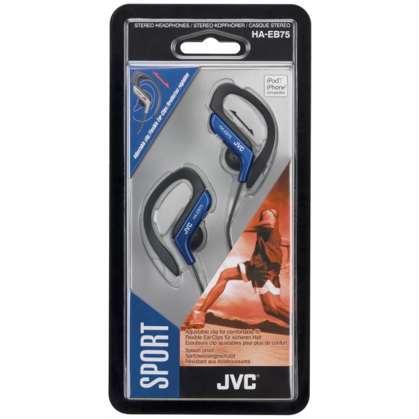 JVC HA-EB75 vezetékes Sport fülhallgató (kék) #2
