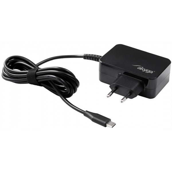 Akyga AK-ND-80 USB-C GaN gyorstöltő PD3.0 funkcióval, 1,8m kábel (220V), max 45W #3