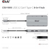 Club3D USB3.2 Type-C 8-in-1 USB dokkoló (2xHDMI, 2xUSB-A, RJ45, SD/Micro SD) #5