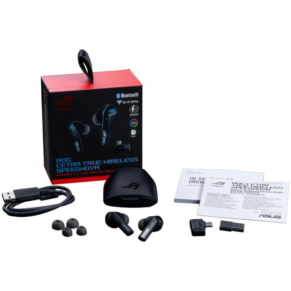 Asus ROG Cetra True Wireless SpeedNova Gaming fülhallgató (fekete) #3