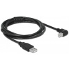 Delock USB 2.0 kábel A/B (derékszögű) 2m #2
