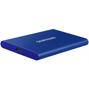 1TB Samsung T7 hordozható SSD USB 3.2 (kék) #2