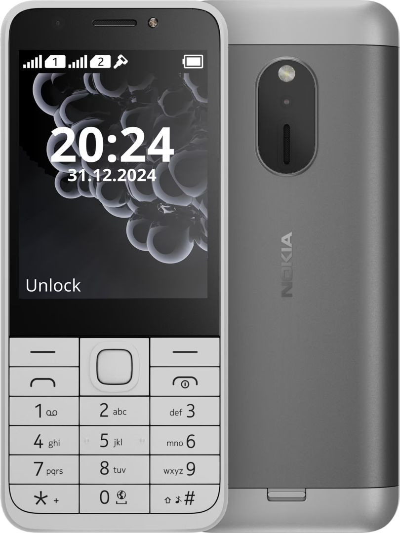 Nokia 230 (2024) Dual SIM mobiltelefon - fehér #3