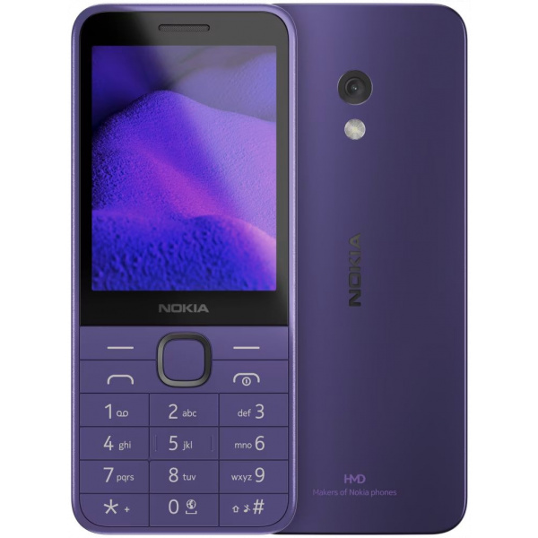 Nokia 235 4G (2024) Dual SIM mobiltelefon - lila #3