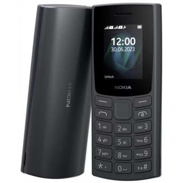 Nokia 105 (2023) Dual SIM mobiltelefon - fekete #4