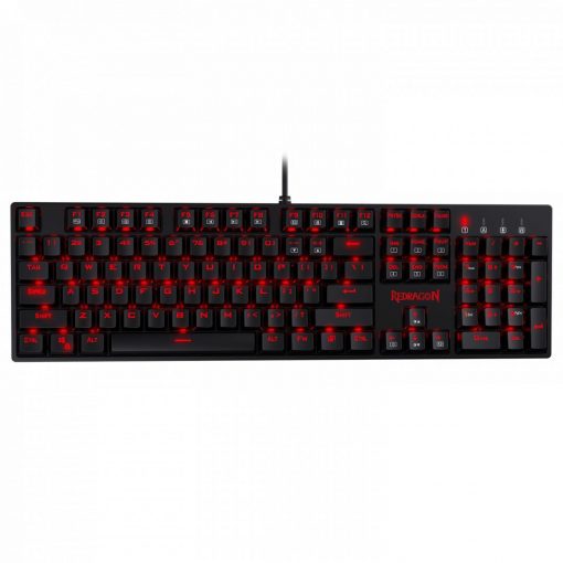 Redragon Surara Pro Red LED mechanikus Gaming billentyűzet (Blue Switch) NEW #2