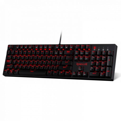 Redragon Surara Pro Red LED mechanikus Gaming billentyűzet (Blue Switch) NEW #3