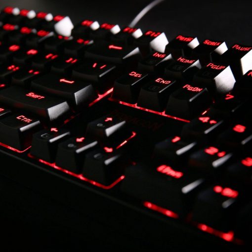 Redragon Surara Pro Red LED mechanikus Gaming billentyűzet (Blue Switch) NEW #7