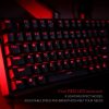 Redragon Surara Pro Red LED mechanikus Gaming billentyűzet (Blue Switch) NEW #8