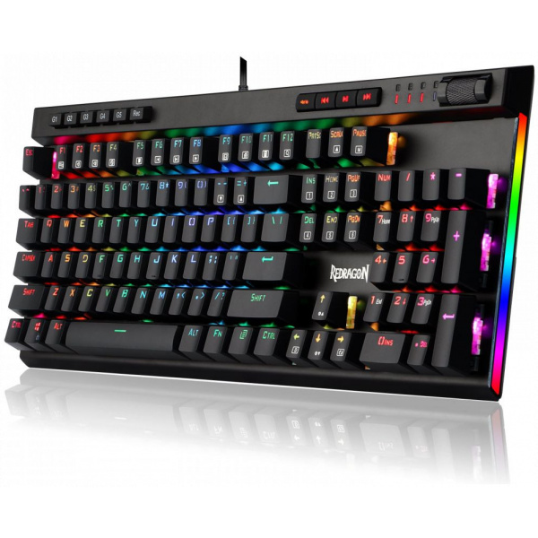 Redragon Vata RGB mechanikus Gaming billentyűzet (Blue Switch) NEW #3
