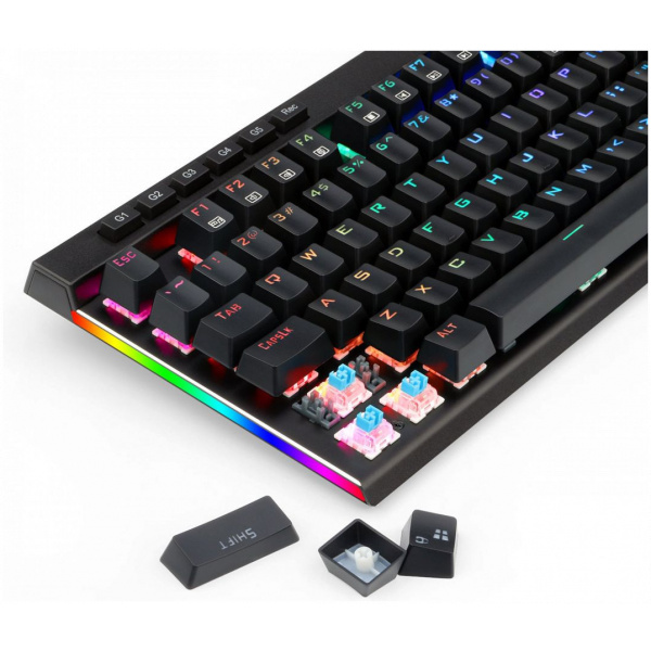 Redragon Vata RGB mechanikus Gaming billentyűzet (Blue Switch) NEW #8