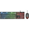 Trust GXT 838 Azor vezetékes billentyű - egér szett RGB világítással #3