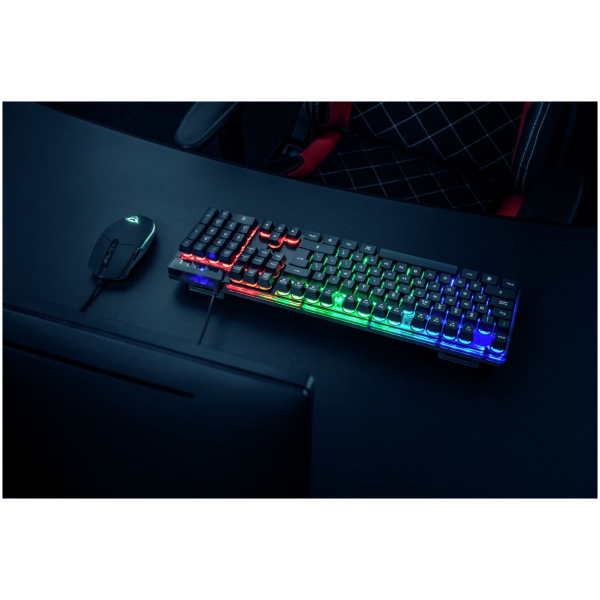 Trust GXT 838 Azor vezetékes billentyű - egér szett RGB világítással #7