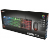 Trust GXT 838 Azor vezetékes billentyű - egér szett RGB világítással #8