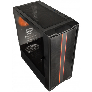 Kolink Inspire K12 ház (fekete) edzett üveg oldallappal (ARGB) #2