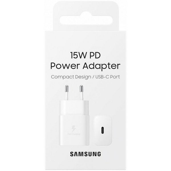 Samsung 220V-os USB-C hálózati töltő 15W (kábel nélkül) #4