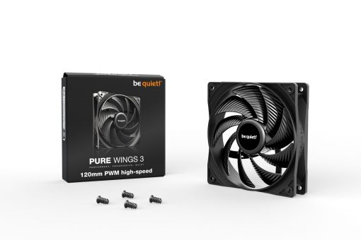 12 cm hűtőventilátor BeQuiet! Pure Wings 3 PWM high-speed #3
